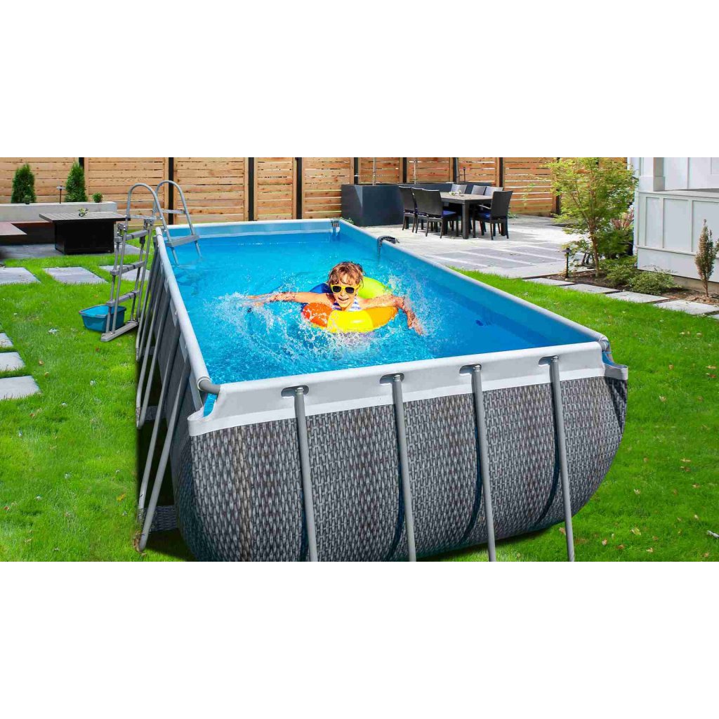 Steel structure swimming pool
