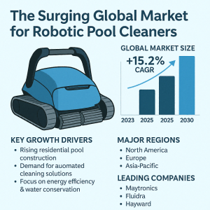 The Surging Global Market for Robotic Pool Cleaners